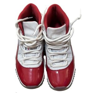 Air Jordan 11 Retro Cherry Red 2022 Sneakers Shoes Size 6.5Y CT8012 116‎